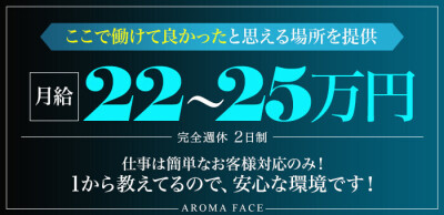 アロマフェイスの男性求人